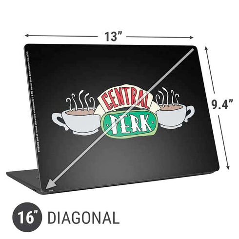 Warner Bros FRIENDS Central Perk Universal Laptop 16in (13 x 9.4in) Skin